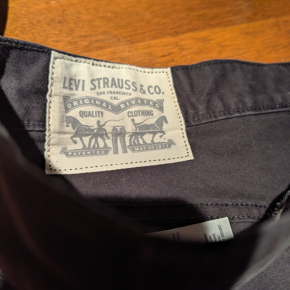 Levi's Black Chinos